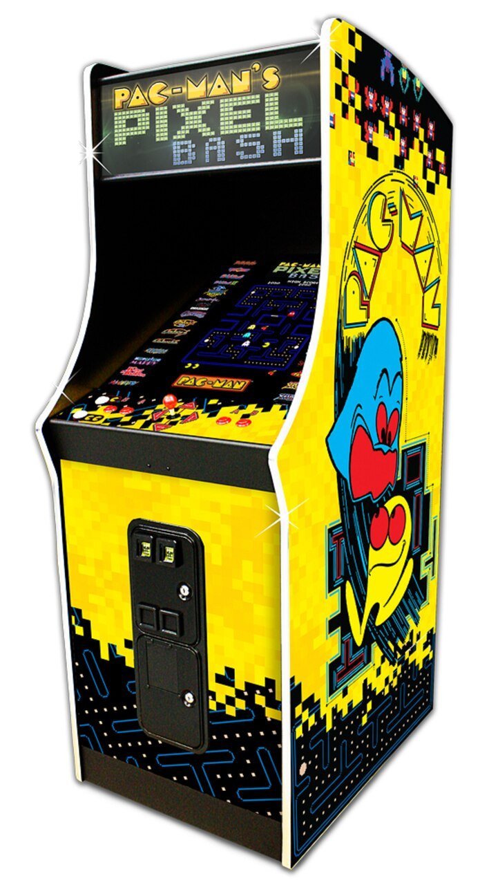 Pac-man’s Pixel Bash Arcade with 32 games - Gameroom Goodies