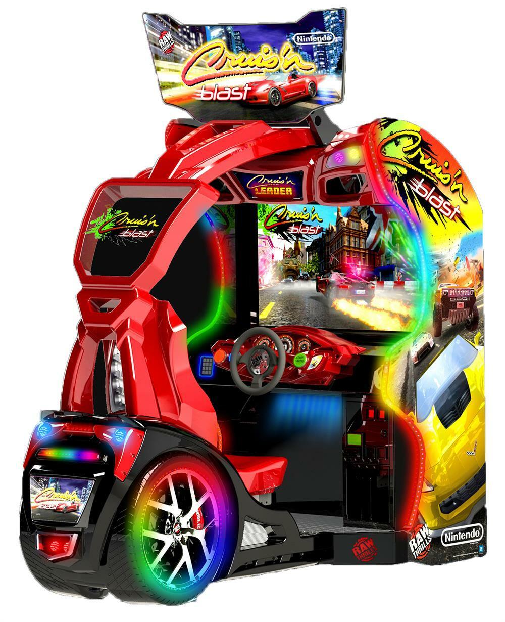 Raw Thrills Cruis’n Blast Arcade Game - Gameroom Goodies