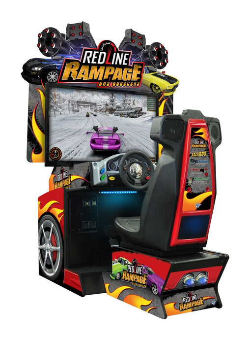 Redline Rampage Driving Arcade Game - Gameroom Goodies
