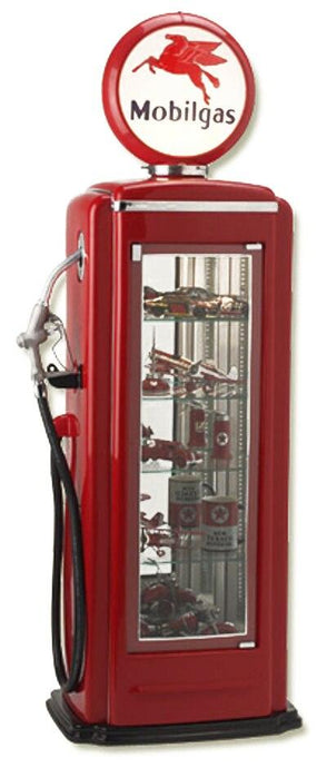 Replica Tokheim Mobilgas Gas Pump Display Case - Gameroom Goodies