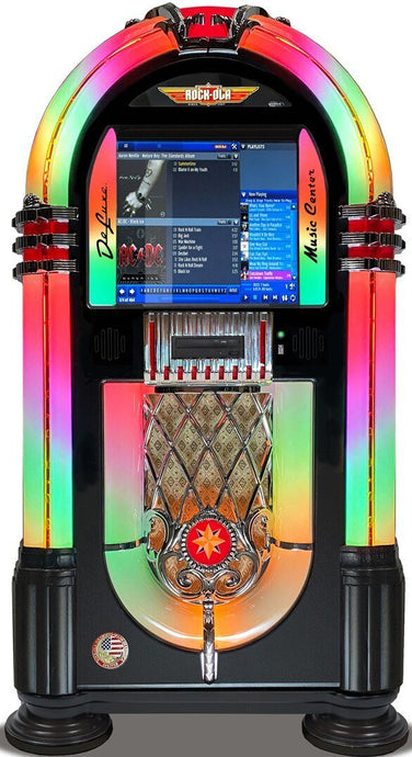Rock-ola Bubbler Digital Jukebox Music Center - Gameroom Goodies
