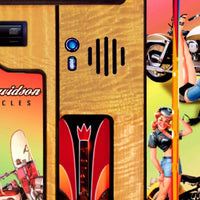 
              Rock-ola Harley Davidson American Beauties Bubbler Digital Jukebox Music Center - Gameroom Goodies
            
