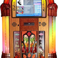 Rock-ola Harley Davidson Bubbler Digital Jukebox Music Center - Gameroom Goodies
