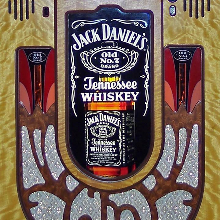 Rock-ola Jack Daniels Bubbler Digital Jukebox Music Center - Gameroom Goodies