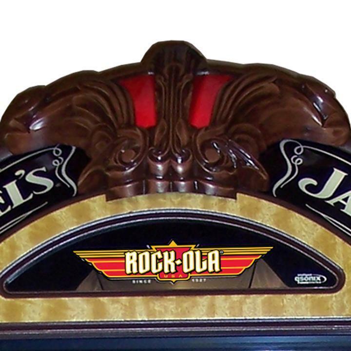 Rock-ola Jack Daniels Bubbler Digital Jukebox Music Center - Gameroom Goodies