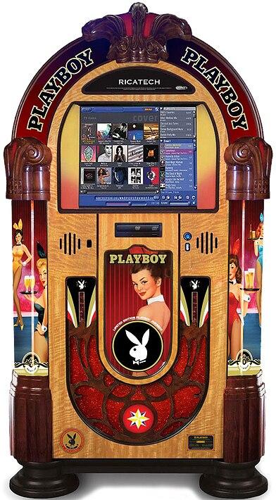 Rock-ola Playboy Bubbler Digital Jukebox Music Center - Gameroom Goodies