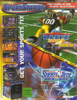 SportStation NFL Blitz-NBA Arcade Video Game - Gameroom Goodies