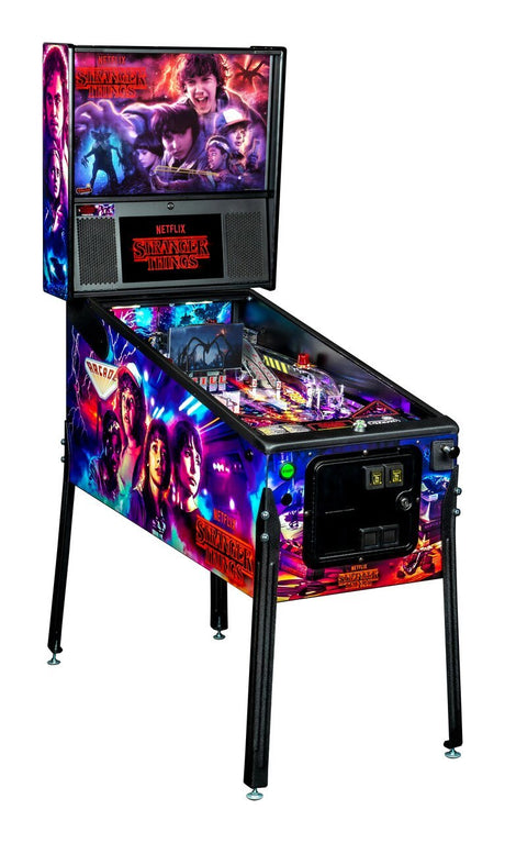 Stranger Things Pinball Machine Premium By Stern Pinball - Gameroom Goodies