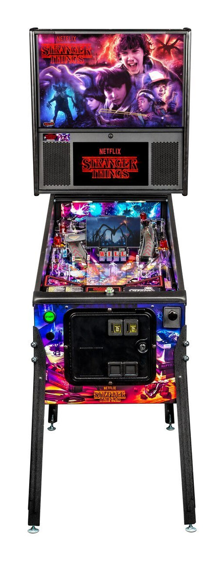 Stranger Things Pinball Machine Premium By Stern Pinball - Gameroom Goodies