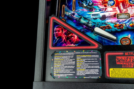 Stranger Things Pinball Machine Premium By Stern Pinball - Gameroom Goodies