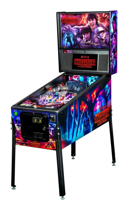 Stranger Things Pinball Machine Premium By Stern Pinball - Gameroom Goodies