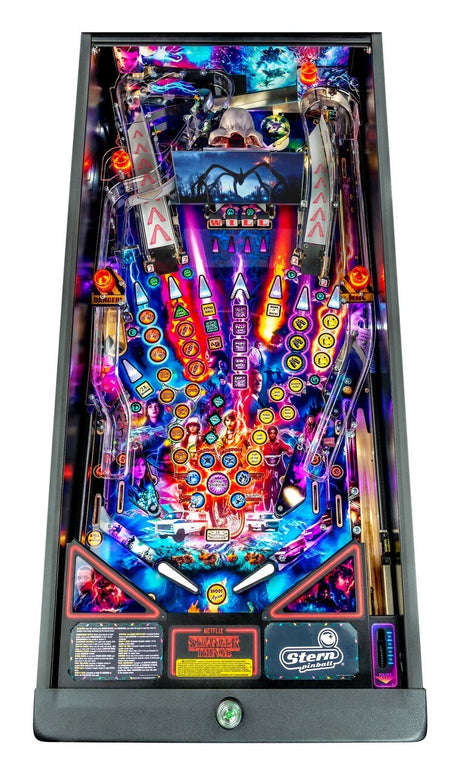 Stranger Things Pinball Machine Premium By Stern Pinball - Gameroom Goodies