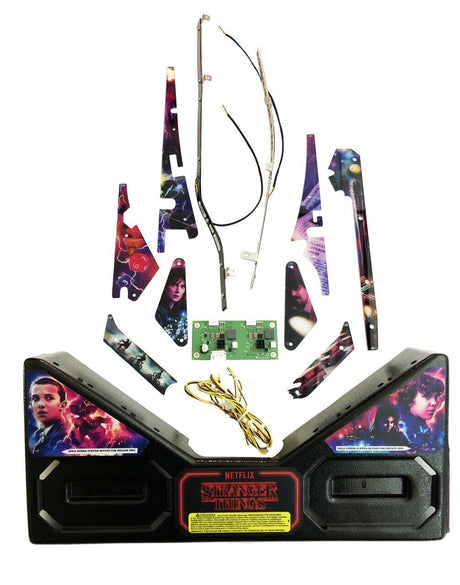 Stranger Things Pinball UV Lighting kit upgrade - Gameroom Goodies