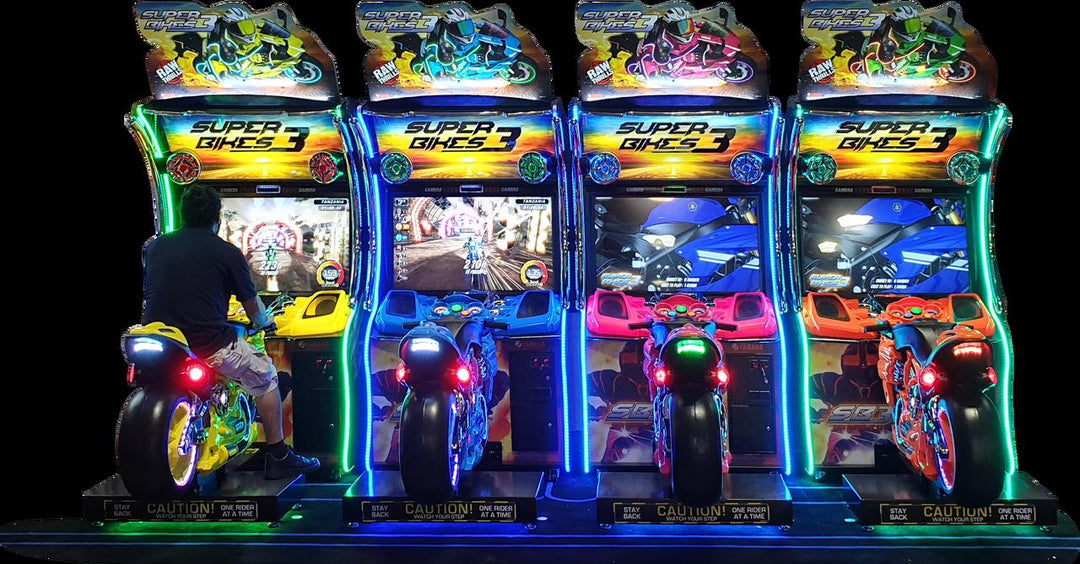 Super Bikes 3 Arcade Game - Gameroom Goodies