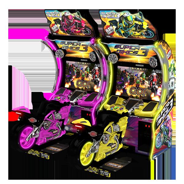 Super Bikes 3 Arcade Game - Gameroom Goodies