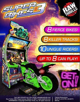 Super Bikes 3 Arcade Game - Gameroom Goodies