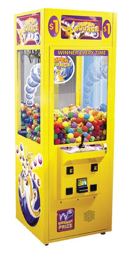 Super Bounce Bouncy Ball Claw Machine - Gameroom Goodies