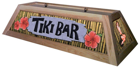 Tiki Bar Pool Table Light - Gameroom Goodies