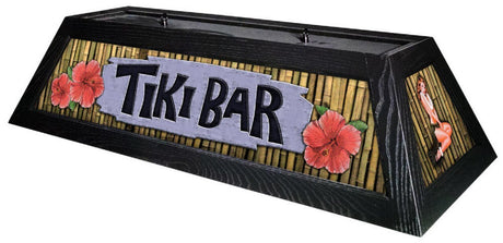 Tiki Bar Pool Table Light - Gameroom Goodies