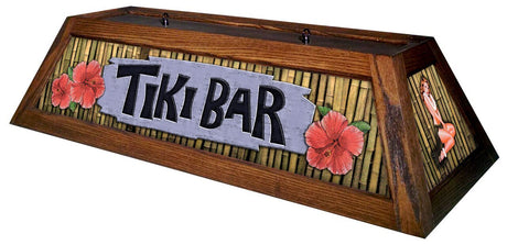 Tiki Bar Pool Table Light - Gameroom Goodies