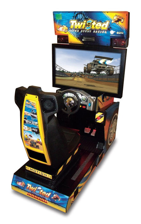 Twisted Nitro Stunt Racing Driving Arcade Game - Gameroom Goodies