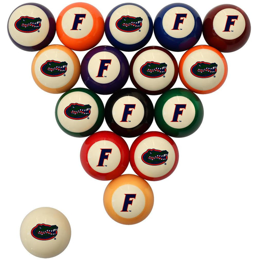 University of Florida Gators Pool Ball Sets - Gameroom Goodies