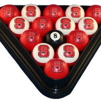 University of North Carolina State Wolfpack Pool Ball Sets - Gameroom Goodies