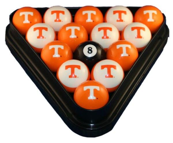 University of Tennessee Volunteers Pool Ball Sets - Gameroom Goodies