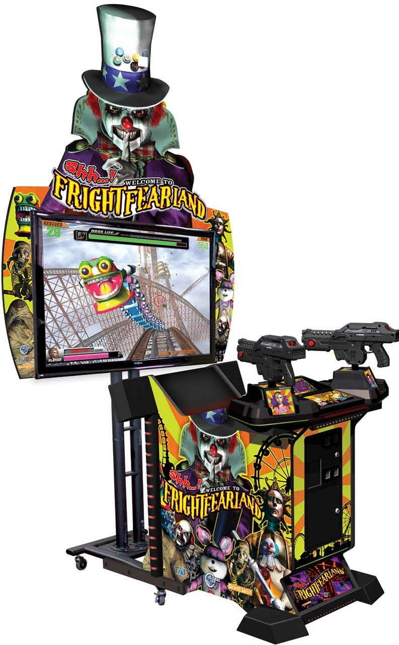 Welcome to Frightfearland Arcade Game - Gameroom Goodies